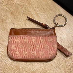 Dooney & Bourke small multi-pocket zipped wallet